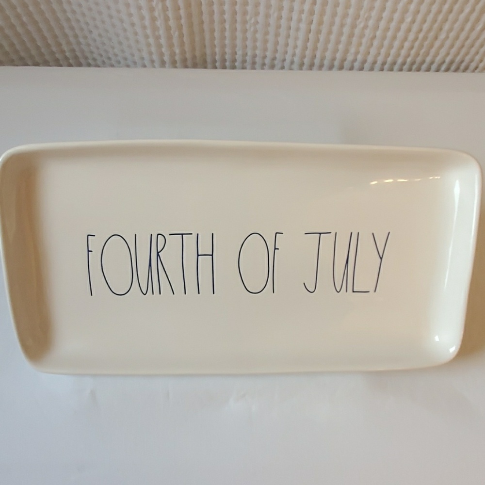 RAE DUNN "Fourth of July" Platter